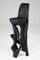 Makha Wood Sculptural Bar Chair by Logniture 11