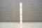 Lámpara de pared tubular grande de cristal de Murano de latón, años 60, Imagen 2