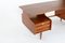 Vintage Executive Desk in Mahogany by Jacques Hauville, 1950s 12