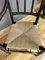 Chaise Arts & Crafts Elbow Antique avec Siège en Rush, Angleterre, 1900s 3