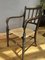 Chaise Arts & Crafts Elbow Antique avec Siège en Rush, Angleterre, 1900s 10