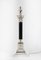Lampe de Bureau Colonne Corinthienne Victorienne Antique en Plaqué Argent, 1800s 3