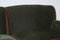 British Handmade Green Fabric Sofa by Peter Dudgeon 16