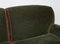 British Handmade Green Fabric Sofa by Peter Dudgeon 9