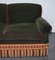 British Handmade Green Fabric Sofa by Peter Dudgeon 4
