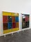 Panels in Thick Colored Saint Gobin Glass Tiles, Set of 2 6