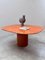 Vintage Travertine Dining Table by Afra & Tobia Scarpa for B&B Italia, 1970s 4