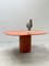Vintage Travertine Dining Table by Afra & Tobia Scarpa for B&B Italia, 1970s 1