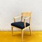 Philippe Hurel St James Armchair in Sycamore and Black Bouclette 1