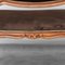 Brown Velvet and Wood Entrance Sofa Bench, 1950s 9