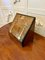 Antique Victorian Burr Walnut and Brass Mounted Stationery Box, 1860 2