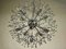 Lustre Sputnik Vintage en Chrome de Sciolari, Italie, 1970s 3