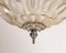 Lampe à Suspension Bubble en Verre Rosé Texturé Glashütte Limburg, 1960s 4
