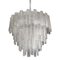 Grand Lustre Tronchi Mid-Century en Verre de Murano par Toni Zuccheri, 1960s 1