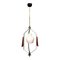 Lampe à Suspension en Opaline de Stilnovo, Italie, 1960s 1