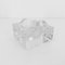 Sculptural Ashtray in Clear Glass by Bertil Vallien, 1970, Image 1
