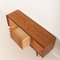 Dänisches Mid-Century Teak Sideboard mit Barschrank, 1950er 11