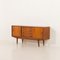 Dänisches Mid-Century Teak Sideboard mit Barschrank, 1950er 1