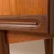 Dänisches Mid-Century Teak Sideboard mit Barschrank, 1950er 14