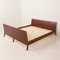 Mid-Century Queen Bett von JP Iversen, Dänemark 1950er 1