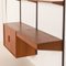 Home Office Wandregal aus Teak von Kai Kristiansen für FM Mobler, Dänemark, 1960er 8