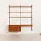 Home Office Wandregal aus Teak von Kai Kristiansen für FM Mobler, Dänemark, 1960er 5