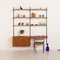 Home Office Wandregal aus Teak von Kai Kristiansen für FM Mobler, Dänemark, 1960er 3