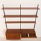 Home Office Wandregal aus Teak von Kai Kristiansen für FM Mobler, Dänemark, 1960er 7