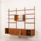 Dänisches Mid-Century Teak Wandregal mit 3 Ablagen im Stil von Poul Cadovius, Dänemark, 1960er 6