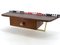 Mid-Century Modern Teak & Messing Tastenkonsole, 1950er 9
