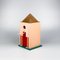 Vintage Birdhouse in the style of Aldo Rossi, 1980s 4