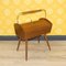 Sewing Basket in Wood on Legs, 1960s 1