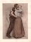 Victor Prouvé, Le Baiser / The Kiss, 1898, Original Lithograph, Image 1
