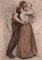 Victor Prouvé, Le Baiser / The Kiss, 1898, Original Lithograph, Image 2