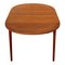 Mid-Century Modern Extending Teak Dining Table by Nils Jonsson Hugo Troeds, Sweden, 1960s 8