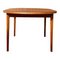 Mid-Century Modern Extending Teak Dining Table by Nils Jonsson Hugo Troeds, Sweden, 1960s 9