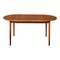 Mid-Century Modern Extending Teak Dining Table by Nils Jonsson Hugo Troeds, Sweden, 1960s 3