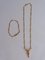 Christ of Saint John of the Cross Necklace and Bracelet after Salvador Dali, Set of 2 2