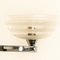Art Deco Opaline Glass 4-Arm Chandelier, 1930s 3