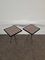 Coffee Tables in Iron, Brass, Wood and Glass, 1970s, Set of 2 12