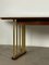 Brass and Wood Desk by Guido Faleschini, 1970s 9