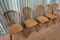 Chaises Windsor à Dossier Courbé Vintage, Set de 5 7