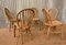 Vintage Windsor Bow-Back Chairs, Set of 5, Image 6