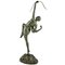 Pierre Le Faguays, Art Deco Diana mit Schleife, 1925, Bronze 5