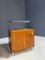 Bauhaus Style Chrome and Oak Nightstands from Kovona, Former Czechoslovakia, 1950s, Set of 2 3