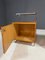 Bauhaus Style Chrome and Oak Nightstands from Kovona, Former Czechoslovakia, 1950s, Set of 2 2