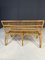 Art Deco Rattan Seating Set, Central Europe, 1930s1940s, Set of 4 9
