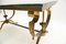 French Brass Marble Top Coffee Table, 1930s 7
