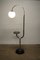 Modernist Chrome Floor Lamp, Former Czechoslovakia, 1940s 10