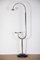 Modernist Chrome Floor Lamp, Former Czechoslovakia, 1940s 14